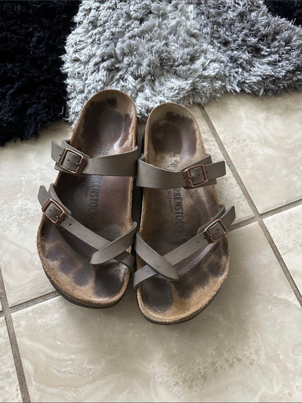 Size 38 Birkenstocks Sandals